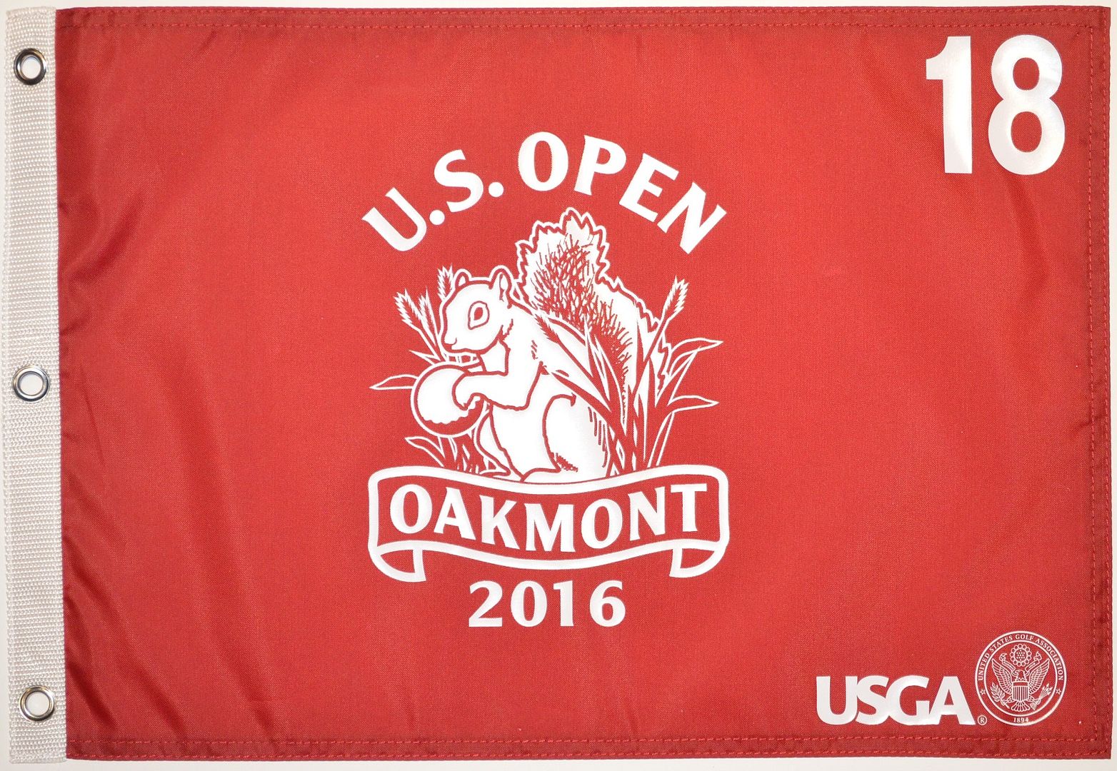 2016 US Open OFFICIAL (Oakmont) SCREEN PRINT Flag eBay